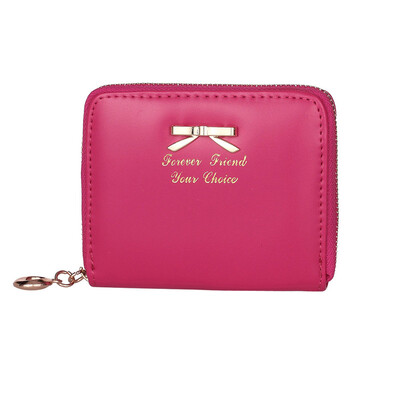 

mymei Durable Womens Fashion Mini Faux Leather Lady Purse Wallet Card Holders Handbag