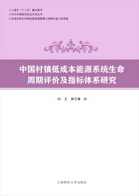 

中国村镇低成本能源系统生命周期评价及指标体系研究