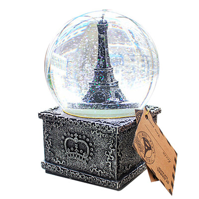 

Tropical forest tower music box music box artificial crystal ball Christmas gift birthday gift girl to send girlfriend wife wife children girlfriends creative gift ornaments