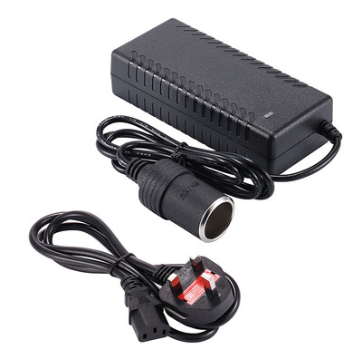 

COOLM ACDC 12V 5A Car Cigarette Lighter Power Adapter for Air pump Vacuum cleaner traveling EU UK AU US Cord Cable