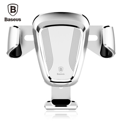 

Baseus Gravity Air Vent Car Mount 360 Degree Rotation Phone Holder Cradle Accurate Lock the Phone Firmly Scratch Resistance