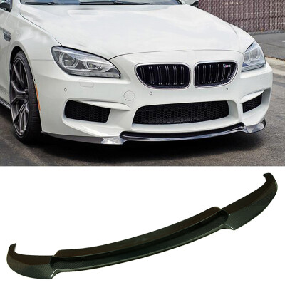 

V Style Carbon fiber Front Bumper Lip Sport Fit For BMW 6-Series F06 F12 F13 M6