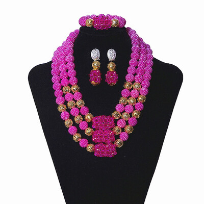 

New Wedding African Jewelry Sets For Women Fashion Nigerian Bridal Coral Jewelry Turkish Wedding Crystal Jewelry Set Free Shipping