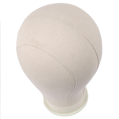 

WYF Cork Canvas Block Head Hair ExtensionWeftWig Display Style Styling Mannequin Head