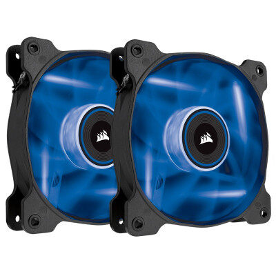 

USCorsair SP120 two high-pressure version of the chassis fan (LED white / 12CM / long life