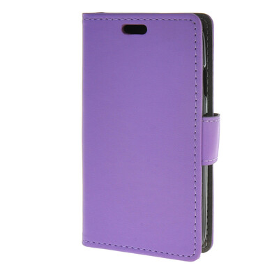 

MOONCASE Case for Samsung Galaxy V Plus G318H Flip Leather Wallet Pouch Card with Kickstand Case Cover Purple