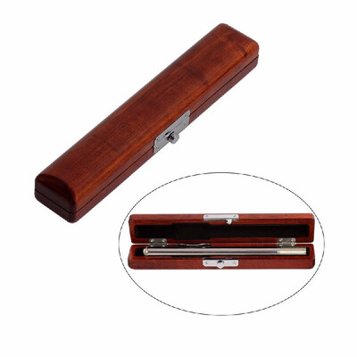 

Flute Head Wooden Case Box Holder Maple Solid Wood