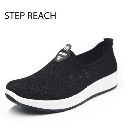 

Women shoes Slip Ons Breathable Mesh Outdoor Sports All Matched Shoes Flats women tenis feminino