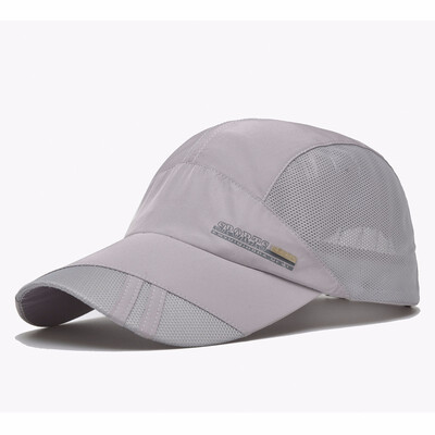 

Hat summer men&women Korean version of the outdoor sports quick-drying cap sunscreen baseball cap net cap summer sun hat