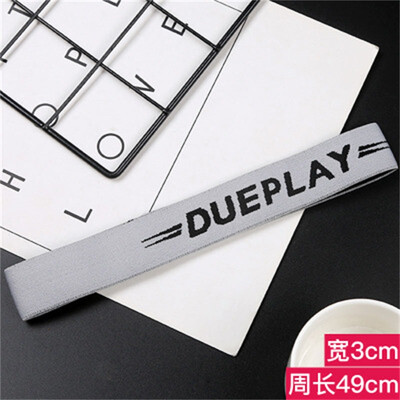 

Sport Yoga Elastic Hair Bands For Adult And Kids Alphabet Letter Headbands Girls Hair Accessories 2018 Hot Sale