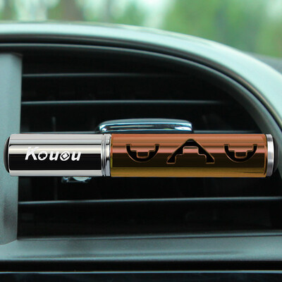 

Kouou car perfume car scented decoration flute rhyme car with air outlet perfume cologne double brown