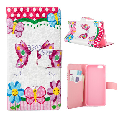 

MOONCASE ЧЕХОЛ ДЛЯ Huawei Ascend P8 Flip PU Leather Fold Wallet Card Slot Kickstand Back [Pattern series] /a14