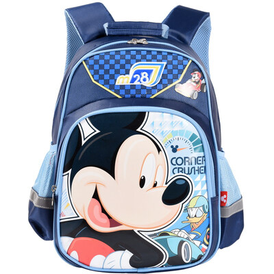 

Disney Mickey Children&39s Bag Men&39s Cute Cartoon Casual Bag Backpack 1 to 2 Year Primary School Student&39s Bag Bag DB96133A-Blue