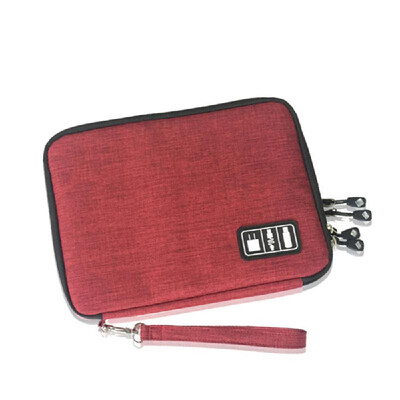 

Waterproof Double Layer Handbag Storage Bag of USB Data Cable Earphone Tablet Computer Plug Digital Electronic Protection Bags