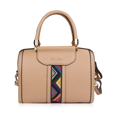 

KONPAD2018 new Boston leather lady bag with large capacity head leather handbag pillow bag wholesale