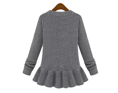 

Women Slim Twist Pullover Bottoming shirt Knitwear Sweater Winter Top Jumper