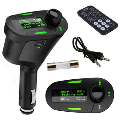 

Car Kit MP3 Player Wireless FM Transmitter Modulator USB LCD Remote