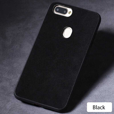 

Genuine Leather Phone Case For OPPO R11s Plus Suede leather Back Cover For R9 R9s Plus Cases