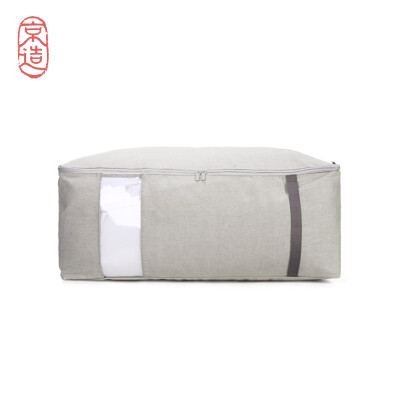 

JZAO Travel luggage organizer Clothes storage bag Nylon travel pouch Laundry Bag Grey