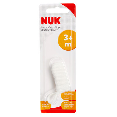 

NUK baby finger set toothbrush baby mouth cleaning finger toothbrush Germany imported
