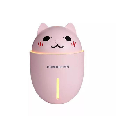 

3 in 1 Multi functional Portable Mini Humidifier Cute Cat Shape USB Ultrasonic Mist Air Humidifier Fragrance Diffuser