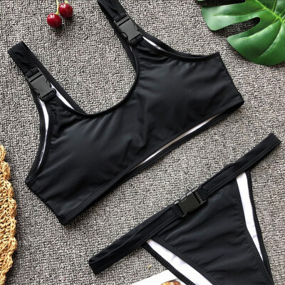 

Sexy&pure color swimsuit bikini