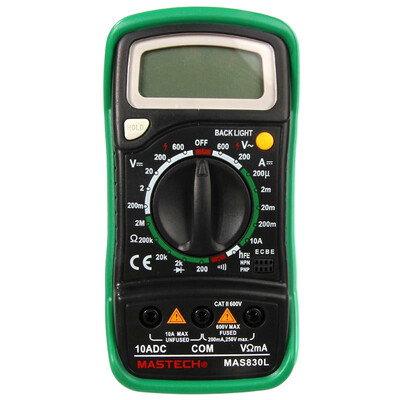 

Huayi MASTECH MAS830L multimeter digital universal watch handheld instrumentation