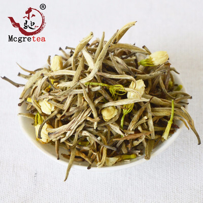 

Jasmine Yinzhen Baihao Highly flavored typeJasmine tea 2018 new tea big white hair 250g very good