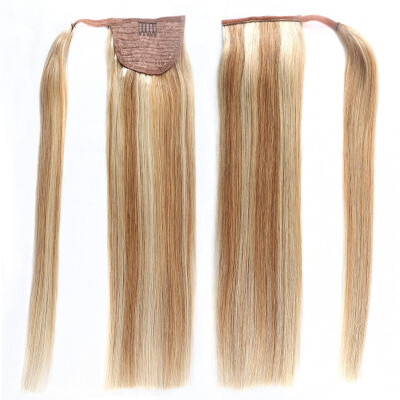 

Bhf Hair Double Drawn Wholesale Brazilian Human Hair Drawstring Ponytail Long Hair Accessories Ponytail