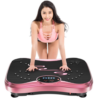 

Double super slimming machine lazy body sculpting machine thin belly shaking machine shaping slimming vibration sports equipment SC-FM12 rose gold