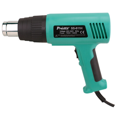 

Proskit SS-611H temperature protection type hot air gun 1500W two adjustable