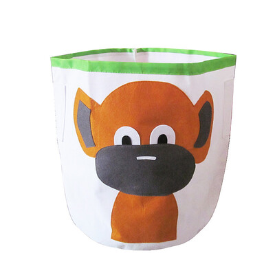

Storage Box Bin Organizer Collapsible Moistureproof Orange Monkey