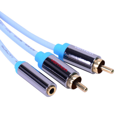 

Vention! Standard 3.5mm Female to 2RCA Male Audio Cable For DVD/CD/TV/Computer