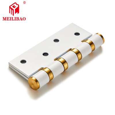 

Meilibao stainless steel thickening flat hinge mute bearing door hinge 4 inch ivory 2 only HY158-6