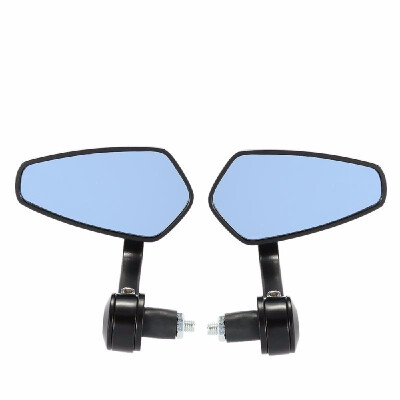 

Pair of Motorcycle End Bar Rearview Mirror Universal 78" Handle Bar 360¡ãSwivel & Angle Adjustable Side View Mirrors