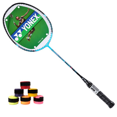 

YONEX Yonex badminton racket yy badminton full carbon beginner ISOlite3 single blue green has been threaded
