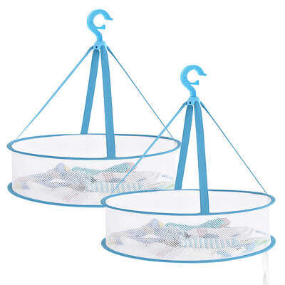 

Dome recalls 2 loaded windproof clothes baskets clothes nets drying nets double-layered side belts wind hooks