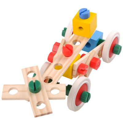 

Mimi Chi Play Variety Nut Combination Toys Wood Assembled Toys Puzzle Early Childhood Baby Gift MIMI-6022