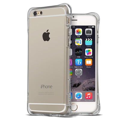 

Transparent Clear Soft TPU Silicone Small Pretty Waist Coque Back Cover Case With Strape For Apple iPhone 6 6S Plus 47 55 Inth