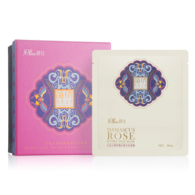 

Джинг Джия JPlus Дамаск Роза Hydra Маска Miaoxiu Tencel Limited 20 подарков розы увлажняют кормит