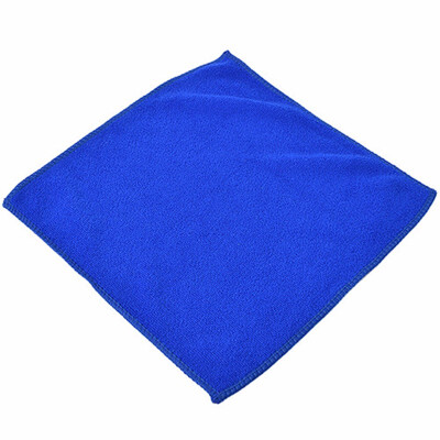 

Cntomlv hot sale Blue Soft Absorbent Wash Cloth Car Hair Auto Care Microfiber Cleaning Towels Durable Multifunction