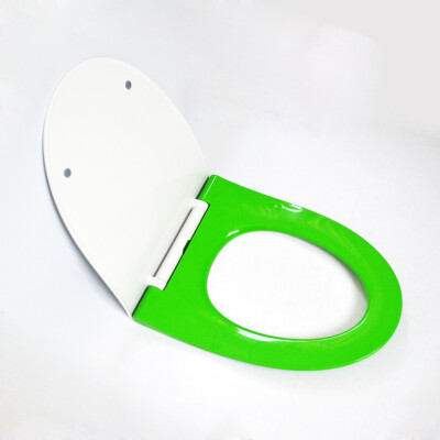 

Ceramic texture UF Toilet seat set soft Close green Elongated one button Quick Release Easy Clean Change steel Hinges GBF17300SV