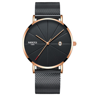 

European&American men&women fashion trend micro-business watch couple network with casual quartz watch