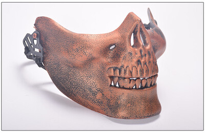 

Half face mask warrior mask CS combat mask horror mask