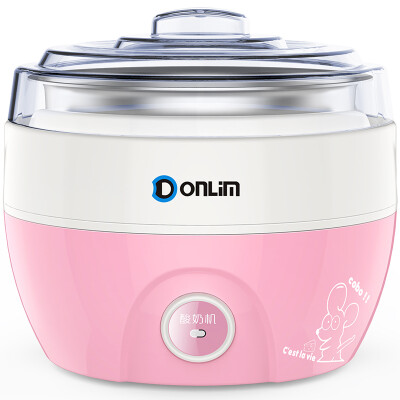 

Dongling (Donlim) DL-SNJ09 yogurt machine home automatic 1L pink