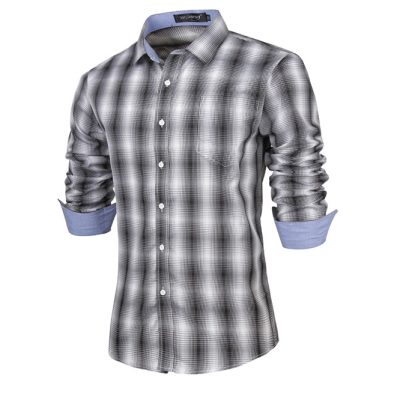 

Zogaa New Men' Shirt Gird Korean