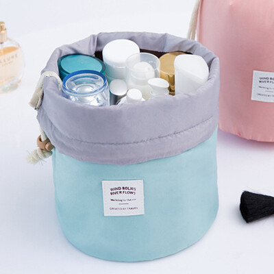 

SHOUYOU Travel Large Capacity Cosmetic Bag Washing Bag Outdoor Waterproof Storage Bag JD-SN-03 Blue
