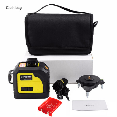 

Firecore 12Lines 3D 93T Laser Level Self-Leveling 360 Horizontal And Vertical Cross Super Powerful Red Laser Beam Line
