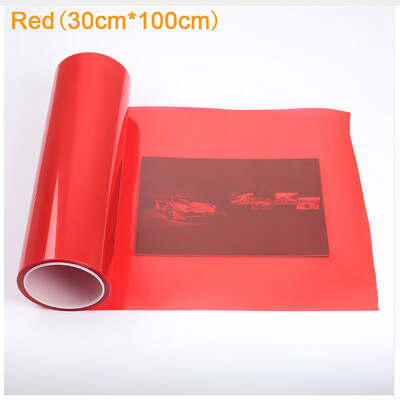 

Vinyl Three Layers 30cmX 100cm Motorcycle Auto Car Light Headlight Taillight Tinting Film Adhesive Film Sticker