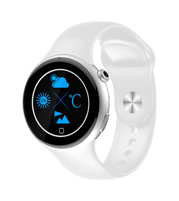 

Round screen smart phone watch professional sports waterproof heart rate health Bluetooth call information push music bracelet